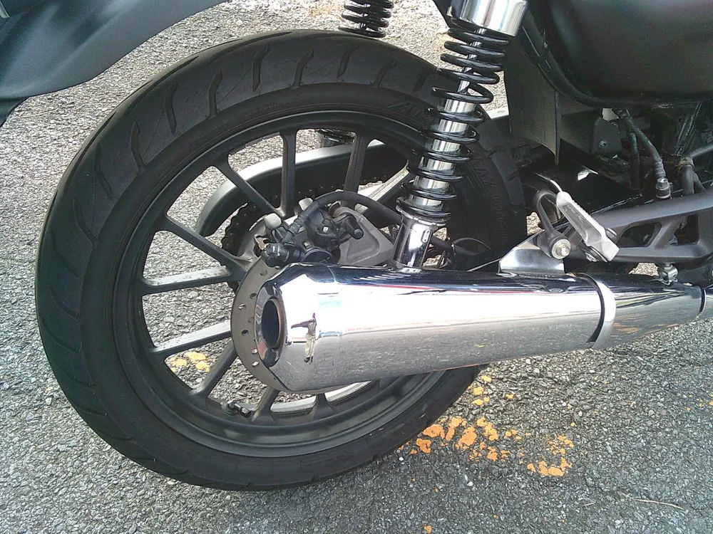 Honda GB350S 2024, mat black, фото 7