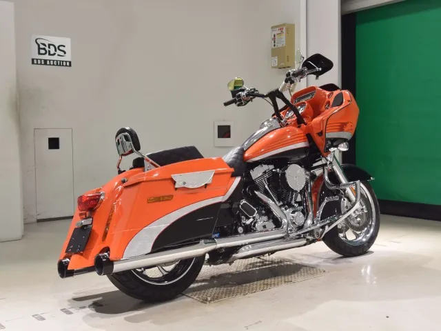 Harley-Davidson FLTR1580CVO 2009, чёрный, оранжевый, фото 5