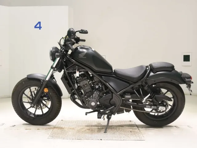 Honda Rebel 250, matt black, фото 2