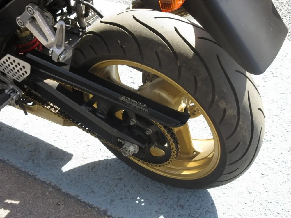 Kawasaki ZX-12R 2003, navy blue/gold, фото 10