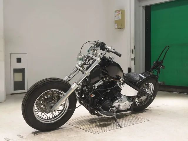 Yamaha Drag Star 400 Classic 2001, чёрный, фото 4