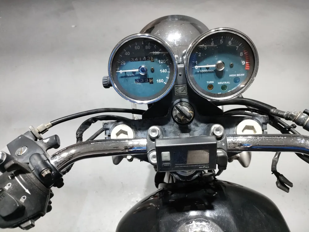 Honda CB400SS 2003, чёрный, фото 5