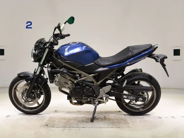 Suzuki SV650 2023, синий, фото 2