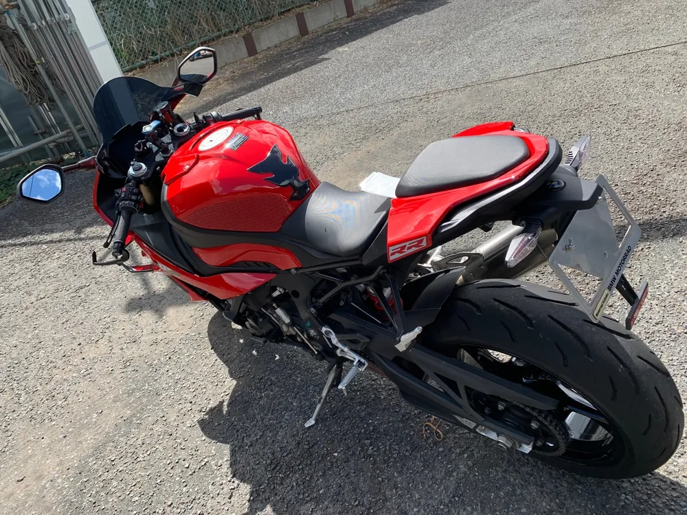 BMW S1000Rr 2023, red/ black, фото 4