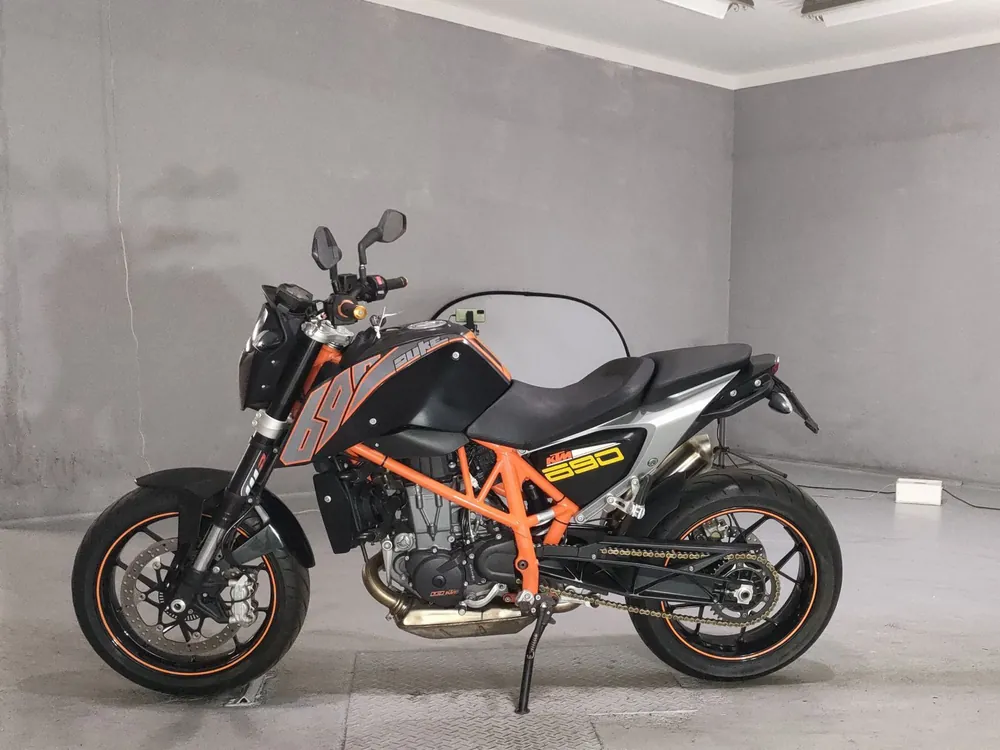 KTM 690 Duke 2013, чёрный, фото 2