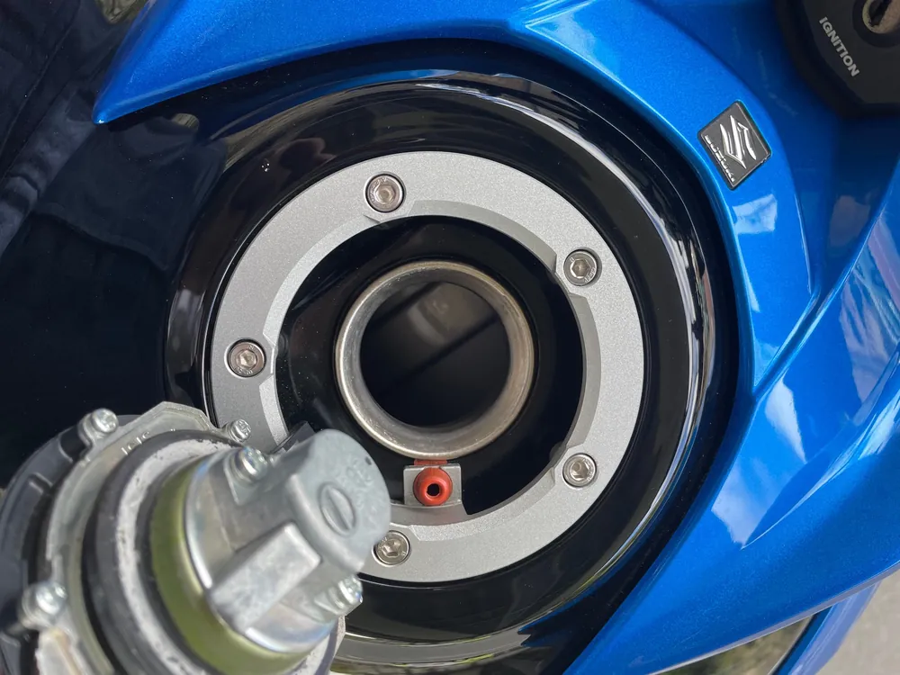 Suzuki GSX-S750 2017, blue / black, фото 11