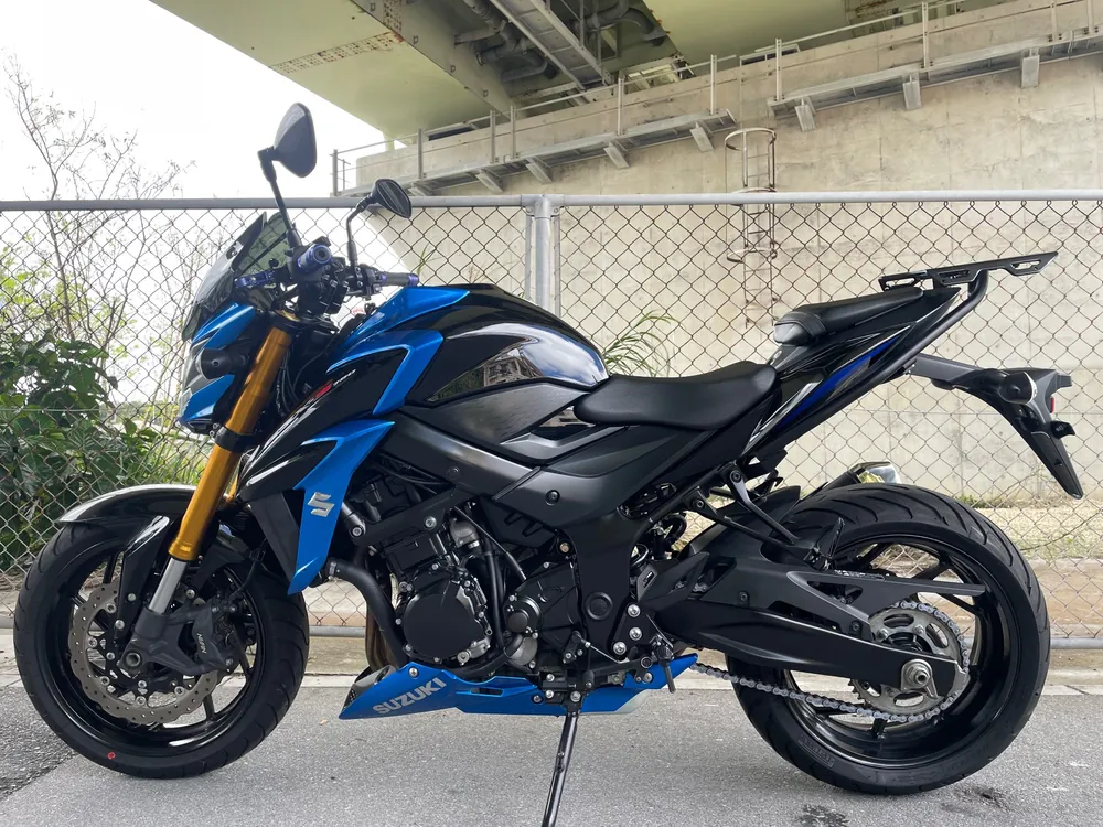 Suzuki GSX-S750 2017, blue / black, фото 14