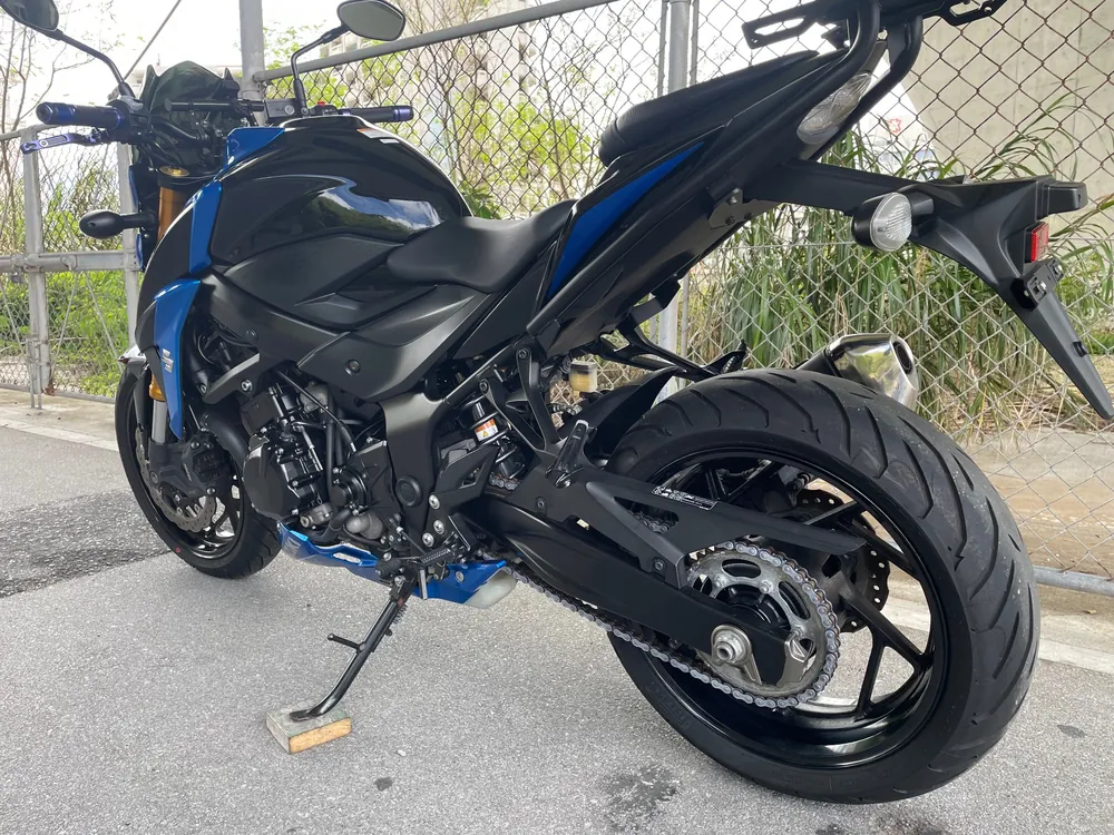Suzuki GSX-S750 2017, blue / black, фото 15