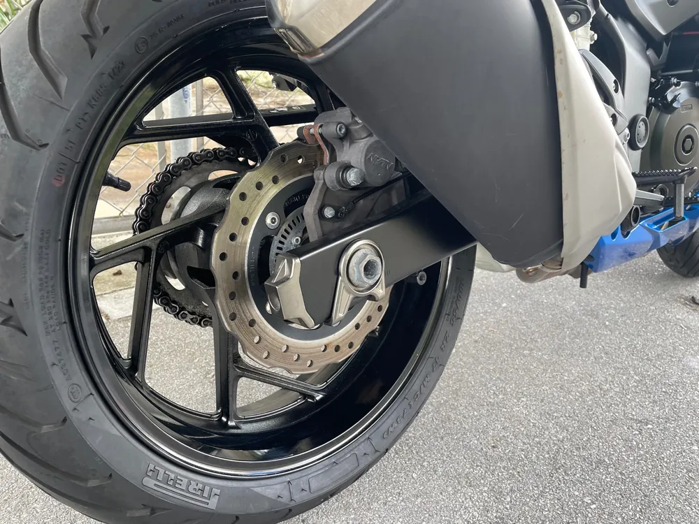Suzuki GSX-S750 2017, blue / black, фото 3