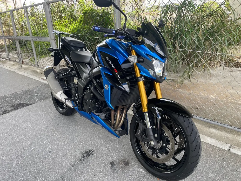 Suzuki GSX-S750 2017, blue / black, фото 4