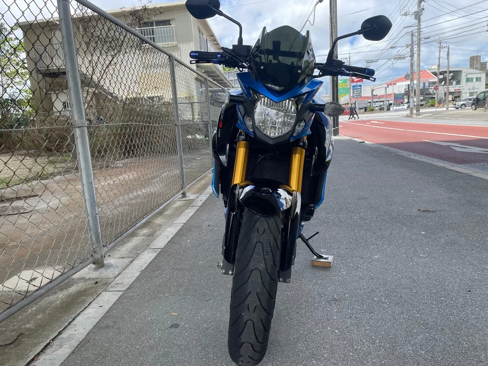 Suzuki GSX-S750 2017, blue / black, фото 6