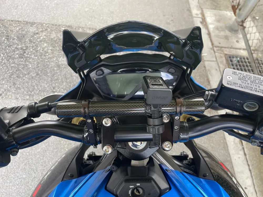 Suzuki GSX-S750 2017, blue / black, фото 9