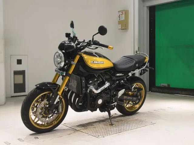 Kawasaki Z900RS 2023, black | yellow, фото 4