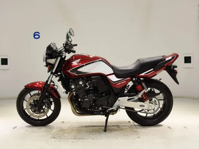 Honda CB400SB, white | red, фото 2