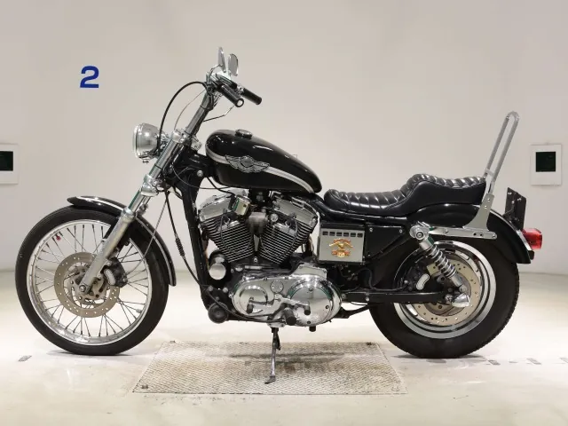 Harley-Davidson XL1200C 2002, чёрный, фото 2