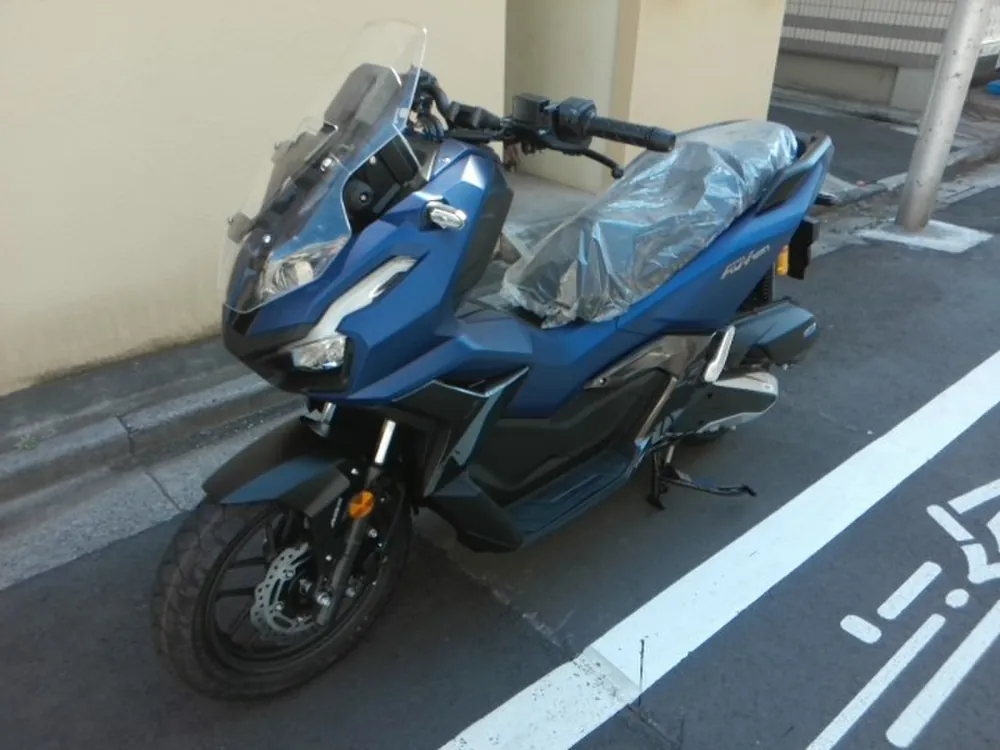 Honda ADV160, navy blue, фото 4