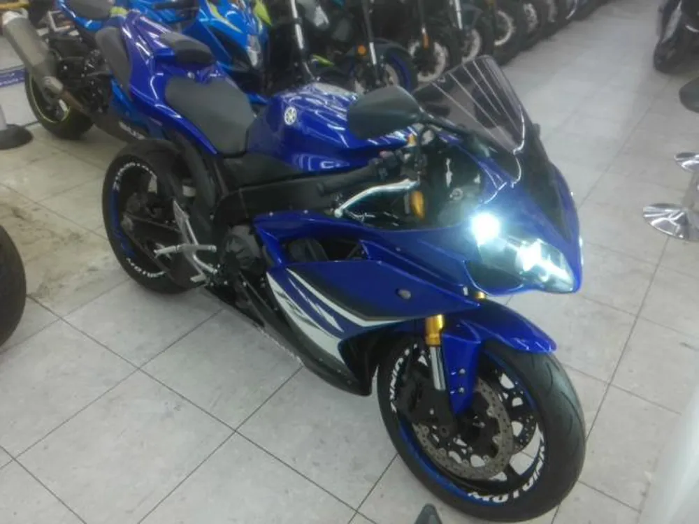 Yamaha YZF-R1 2009, синий, фото 4