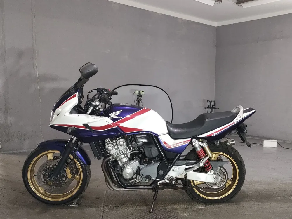 Honda CB400SB 2008, красный, синий, фото 2