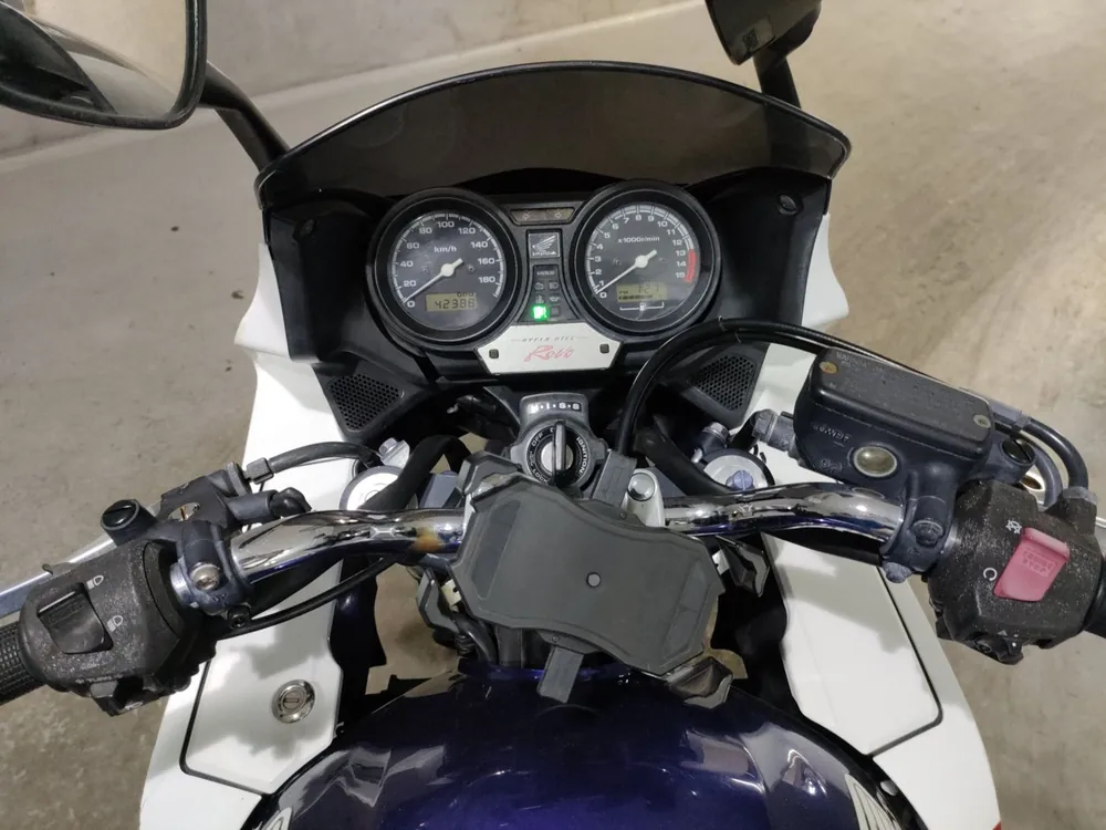 Honda CB400SB 2008, красный, синий, фото 5