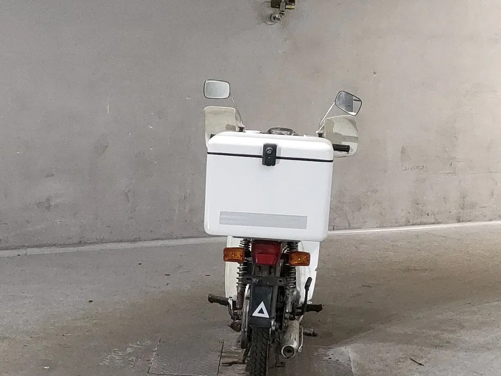 Honda Super Cub, синий, фото 4