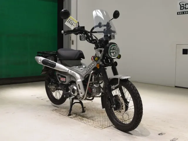Honda CT125 Hunter Cub, серый, фото 3