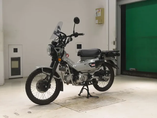 Honda CT125 Hunter Cub, серый, фото 4