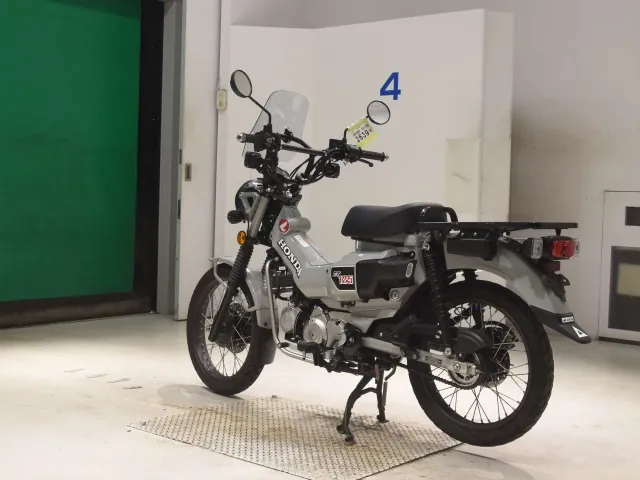 Honda CT125 Hunter Cub, серый, фото 6