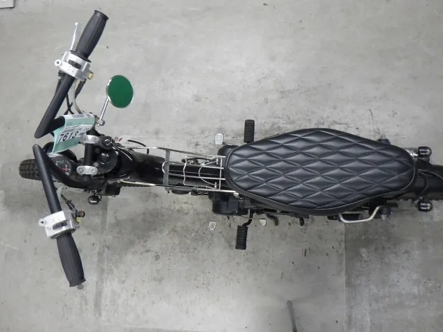 Honda Super Cub, matt black, фото 7