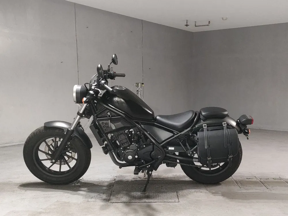 Honda Rebel 250, чёрный, фото 2