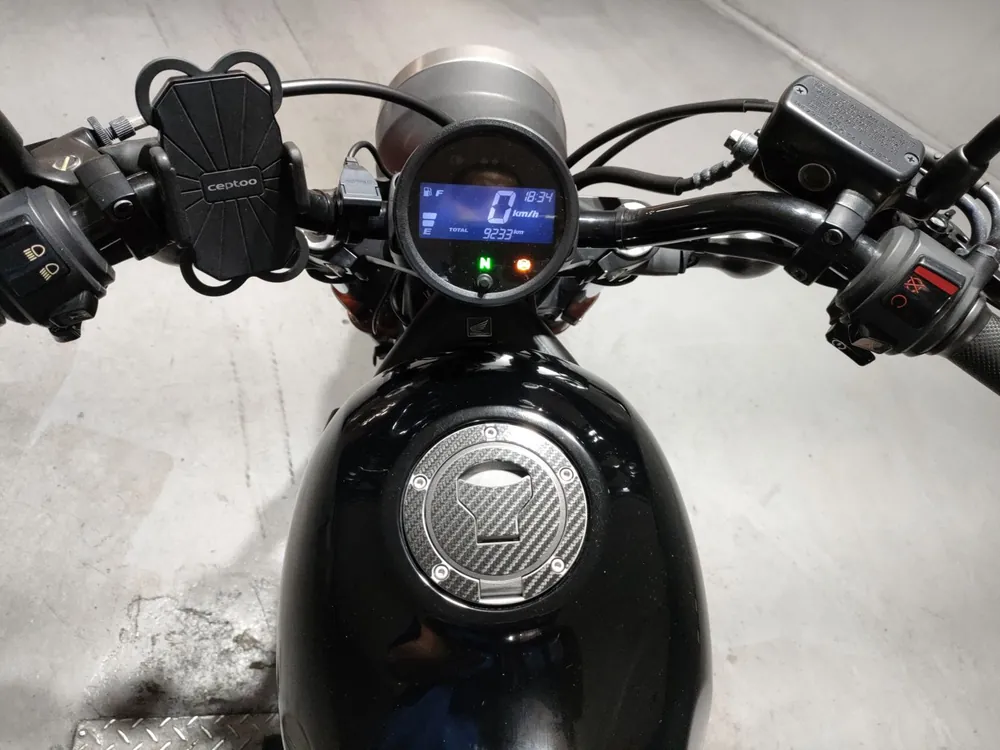 Honda Rebel 250, чёрный, фото 5