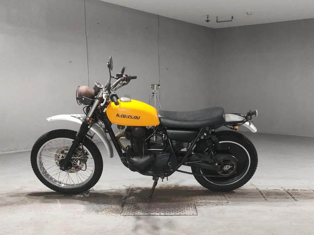 Kawasaki 250TR BJ250F, оранжевый, фото 2