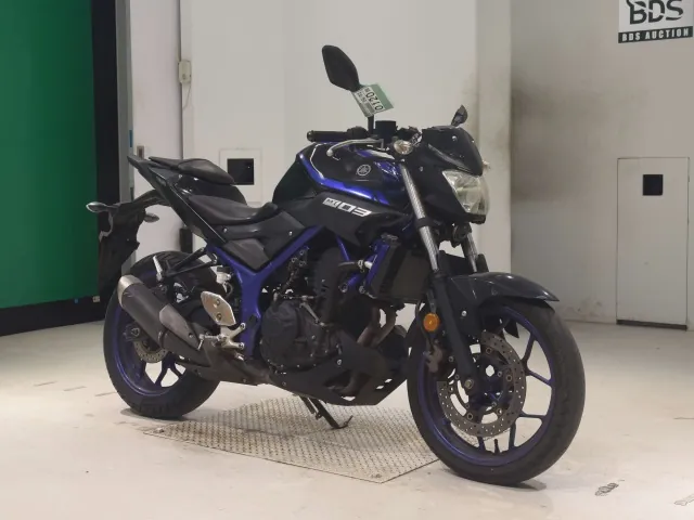 Yamaha MT-03 2018, black | blue, фото 3