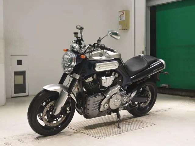 Yamaha MT-01 2005, серебристый, фото 4