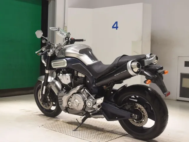 Yamaha MT-01 2005, серебристый, фото 6