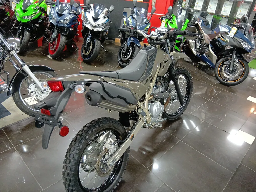 Kawasaki KLX230 Sherpa, серый, фото 9