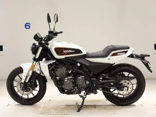 Harley-Davidson X350 2026, white | black, фото 2