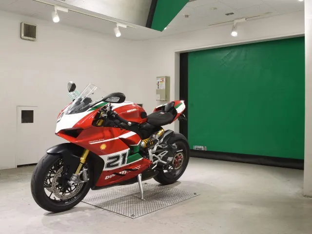 Ducati PANIGA-REV2 BAYLISS 2022, white | red | green, фото 4