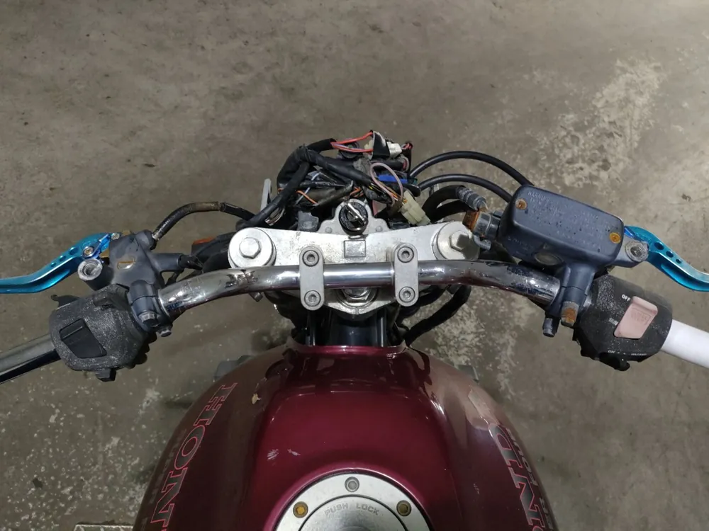 Honda Steed 400 VLX, красный, фото 5
