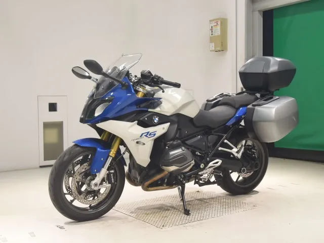 BMW R1200Rs 2015, white | blue, фото 4