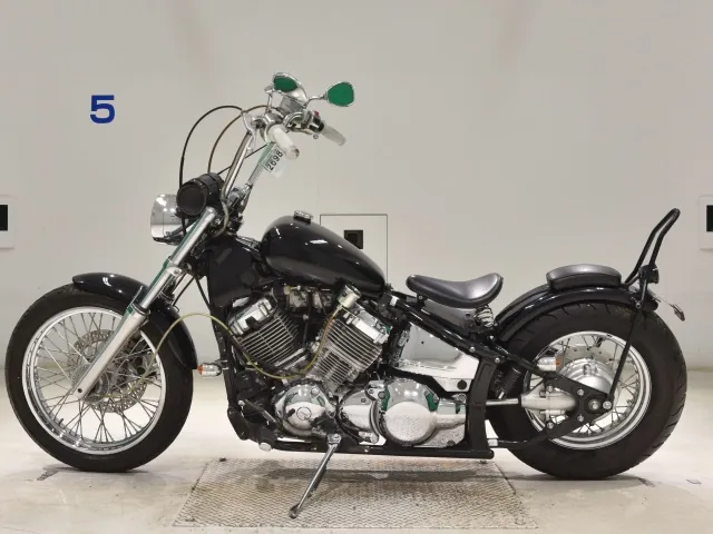 Yamaha Drag Star 400 Classic 2001, чёрный, фото 2