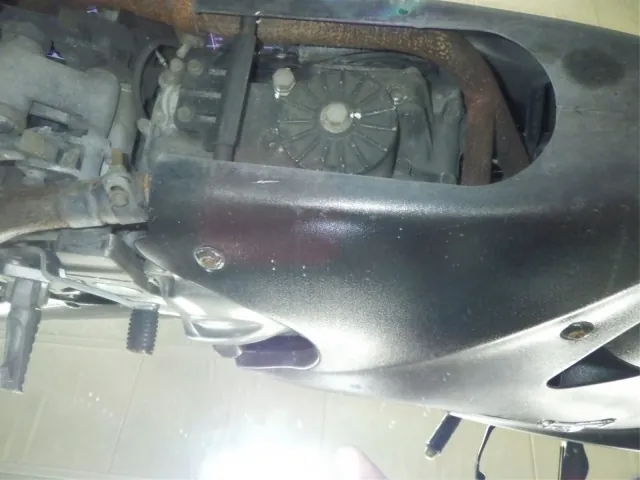 Kawasaki ZZ-R250, чёрный, фото 7