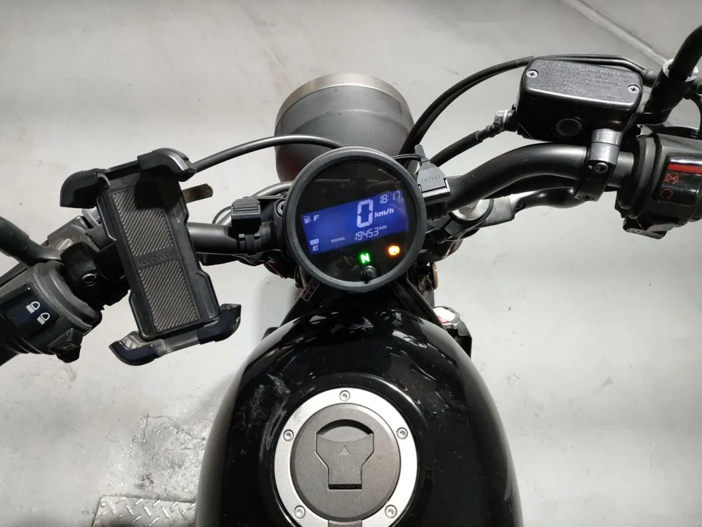 Honda Rebel 250, чёрный, фото 5