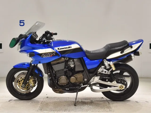 Kawasaki ZRX1200R 2001, синий, фото 2