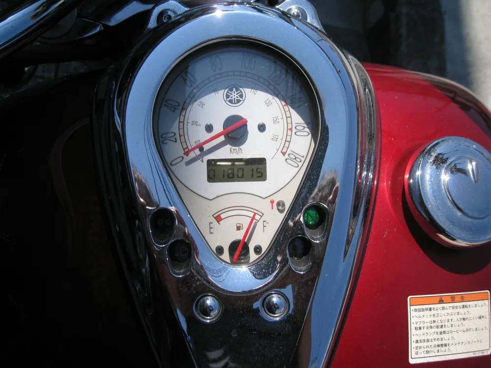 Yamaha Drag Star 400 Classic 2006, silver / red, фото 5