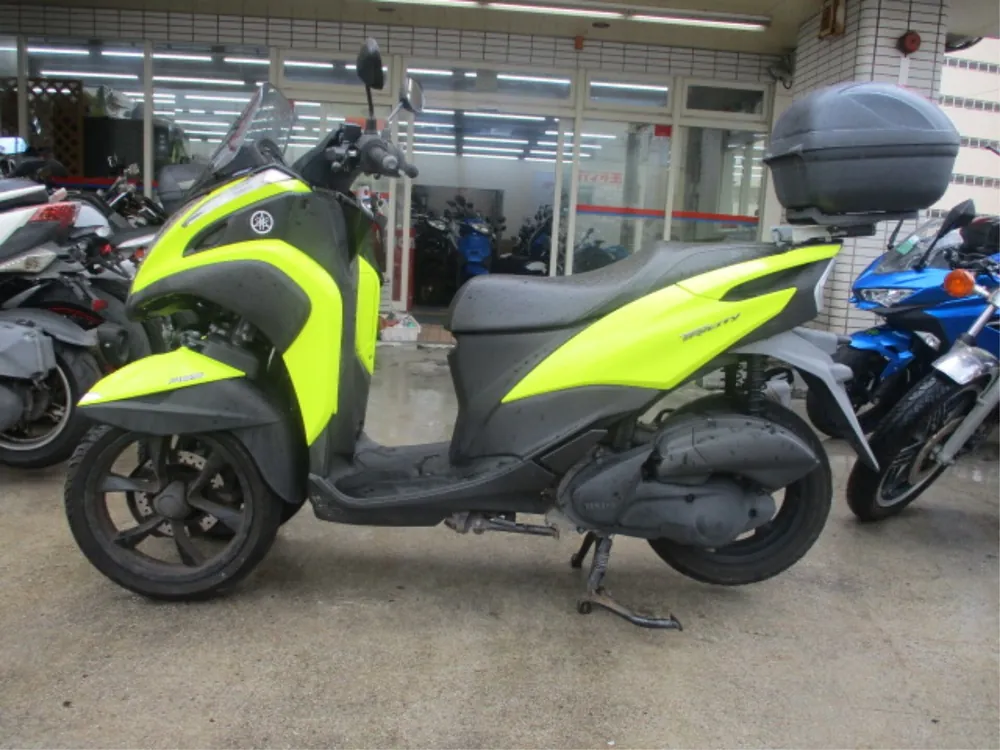 Yamaha Tricity 125, жёлтый, фото 4