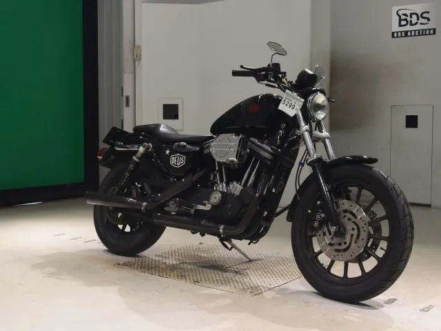 Harley-Davidson XL883R 2001, чёрный, фото 3