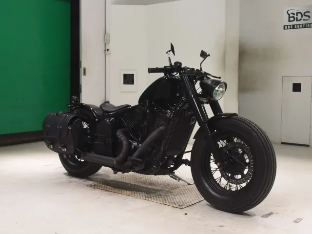 Kawasaki Vulcan 400 Classic 1996, чёрный, фото 3