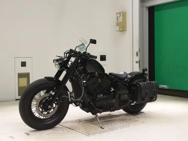Kawasaki Vulcan 400 Classic 1996, чёрный, фото 4