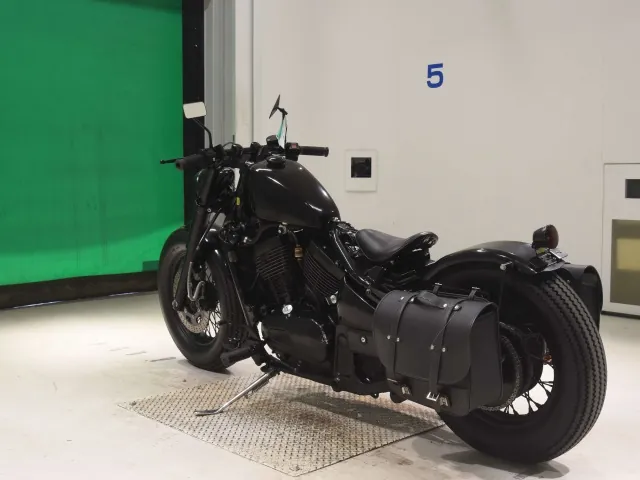 Kawasaki Vulcan 400 Classic 1996, чёрный, фото 6