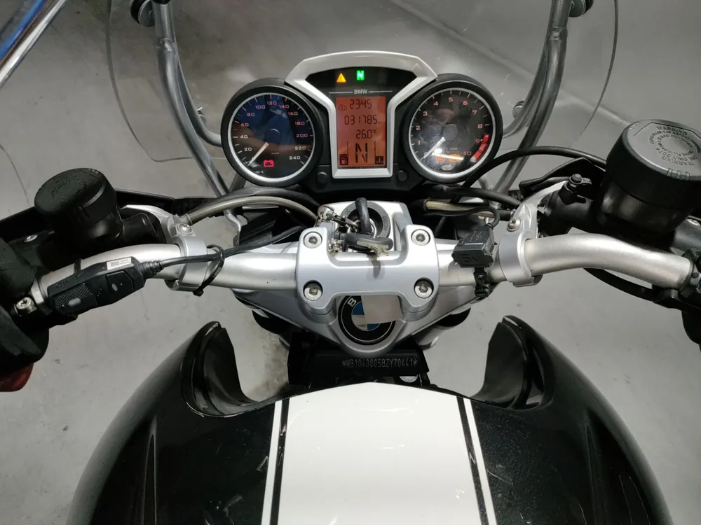 BMW R1200R 2011, white/black, фото 5